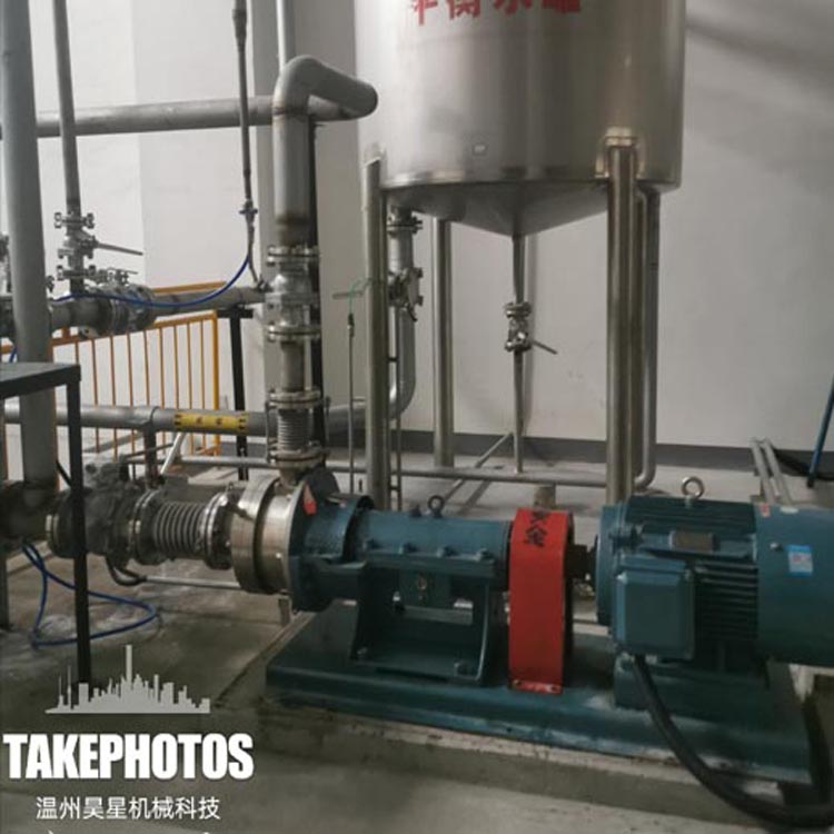 魚溶漿膠體磨研磨泵對魚溶漿的精細(xì)粉碎均化一步到位